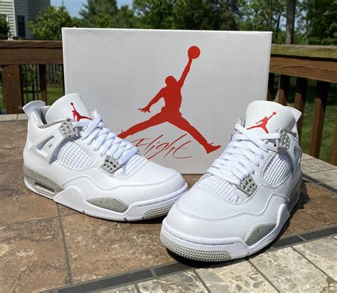 nike air jordan wit grijs|Nike jordan 4 sale.